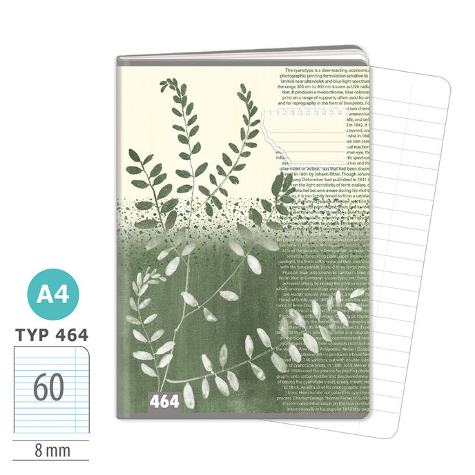1581-0409 Exercise book A4, TYPE 464 Simply