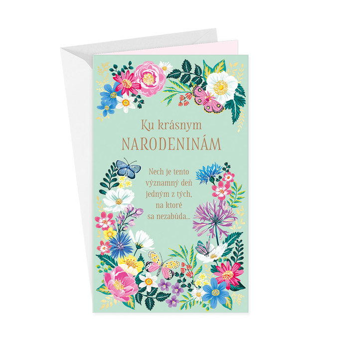 15-6599 Blahoprajná karta gratulačná SK