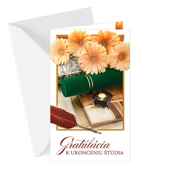 18-692 Graduation greeting card SK