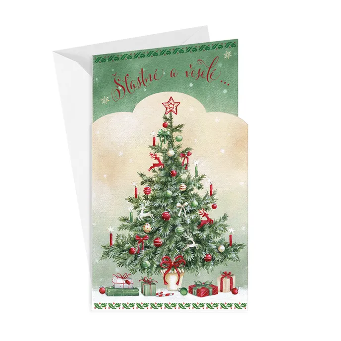 11-6467 Christmas greeting card SK