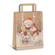 2029-1018 Christmas gift bag - KRAFT 22x29x11cm