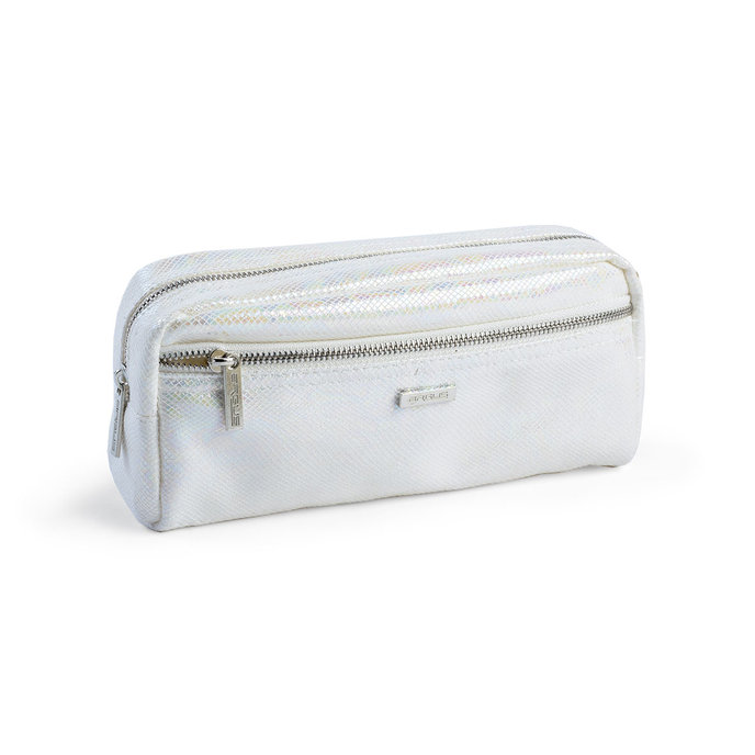 1863-0001 Pencil case holographic - white