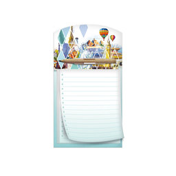 1132-0431 Tear-off notepad with pencil and magnet
