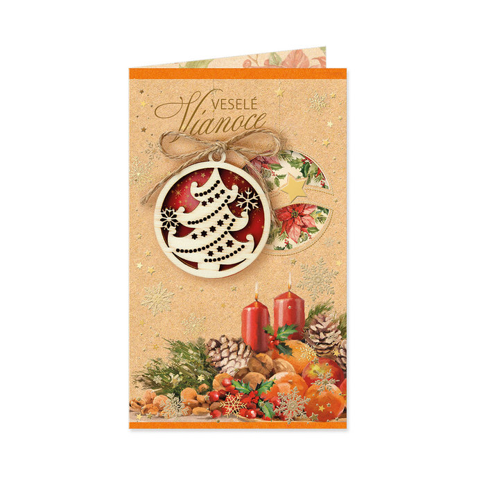 11-6414 Christmas greeting card SK