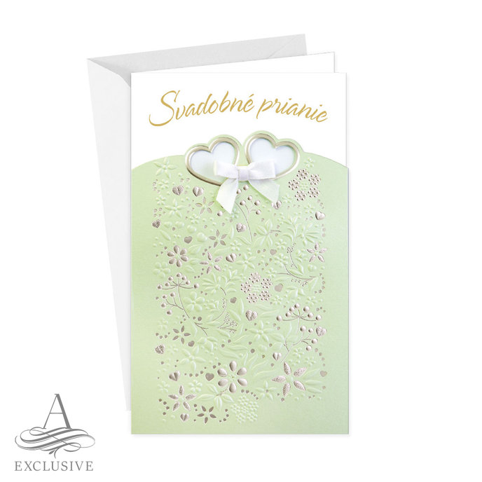 13-432B Wedding greeting card SK