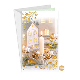 11-6558 Christmas greeting card BT