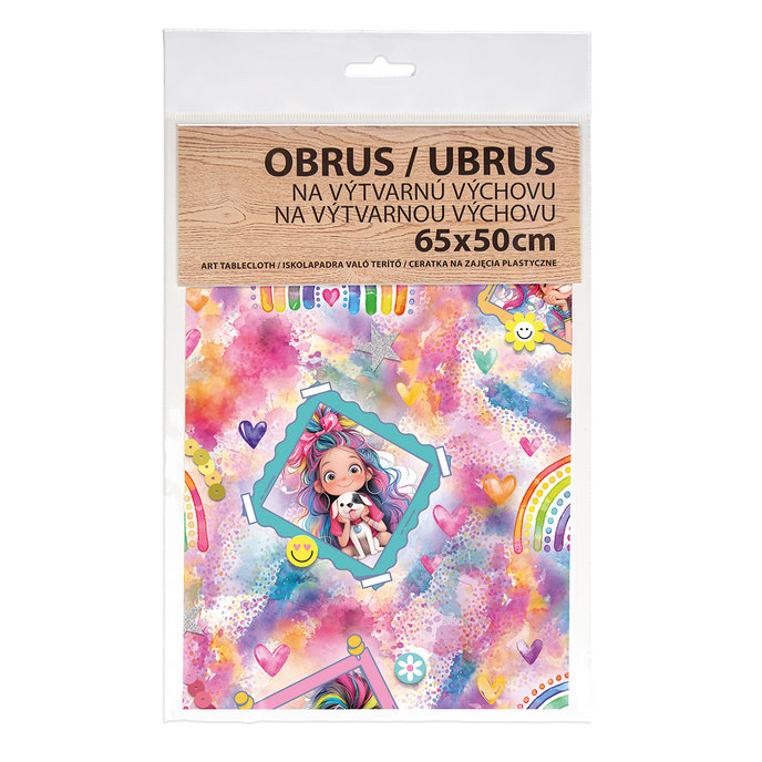 1810-0426 Obrus na výtvarnú výchovu Rainbow Ella