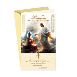 12-6035 Blahoprajná karta veľkonočná SK