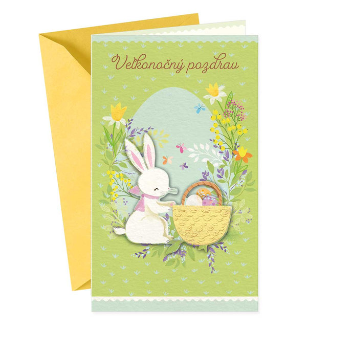 12-6007 Easter greeting card SK