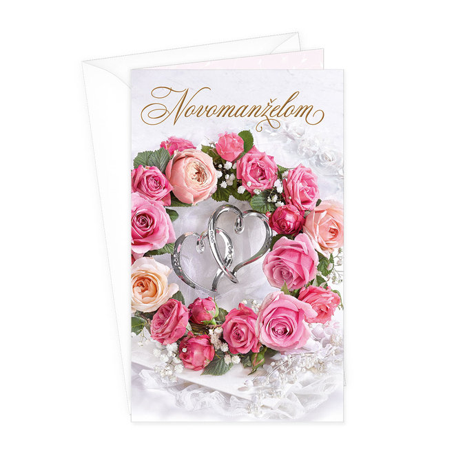 13-6173 Wedding greeting card with money flap SK