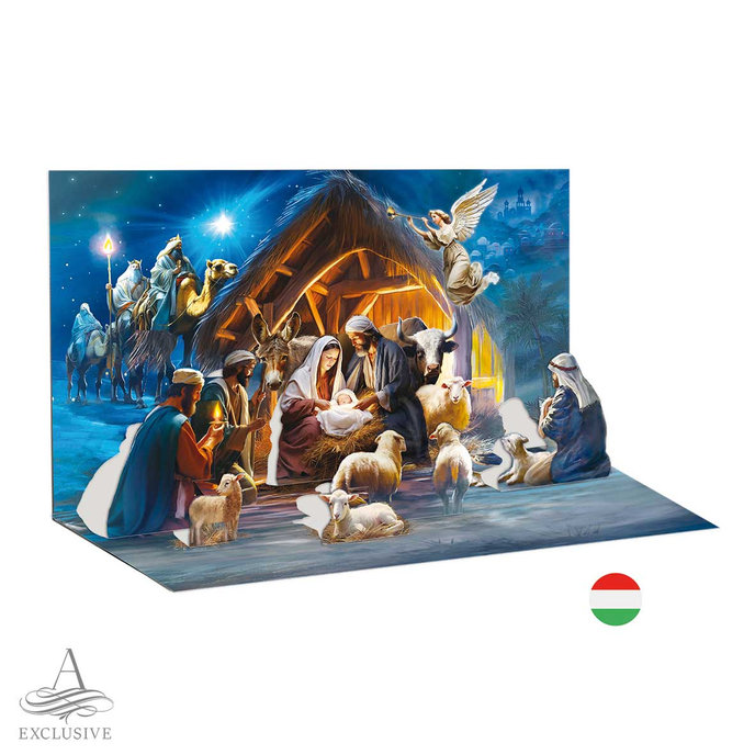 11-5045 Christmas greeting card HU