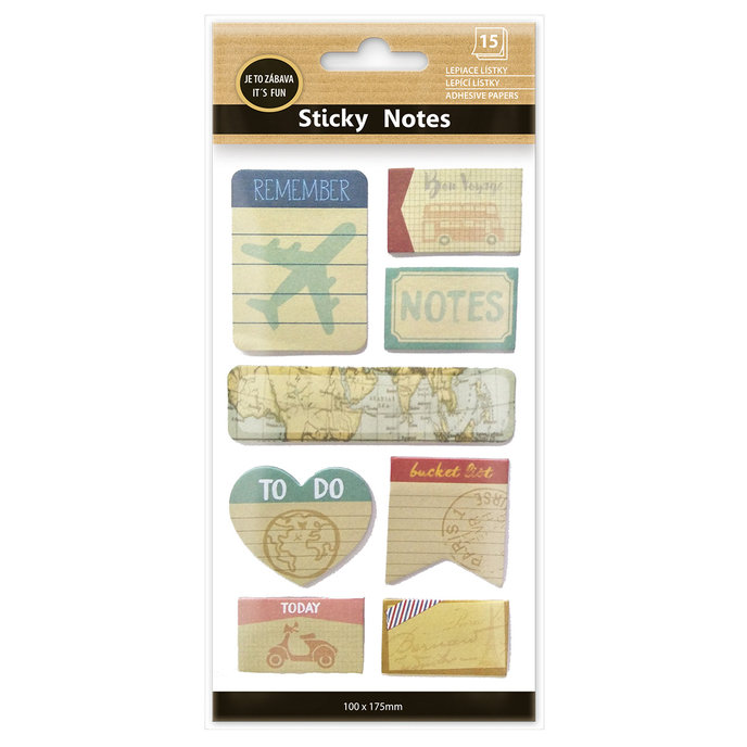 2321-0001 Sticky notes - samolepiace štítky