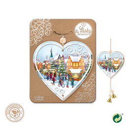 2357-1006 Christmas wooden decoration
