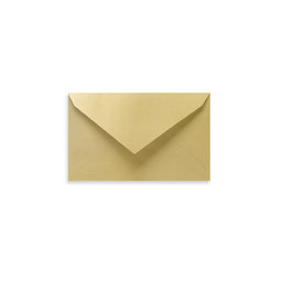1088-0005 Envelope colored 110x77 mm pack of 10 pcs, gold
