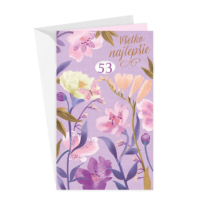 15-6460 Greeting card  SK