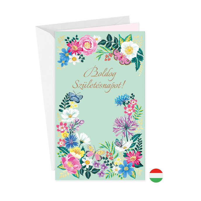 15-6599 Blahoprajná karta gratulačná HU