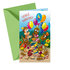 17-6004 Greeting card for children with a wheel SK