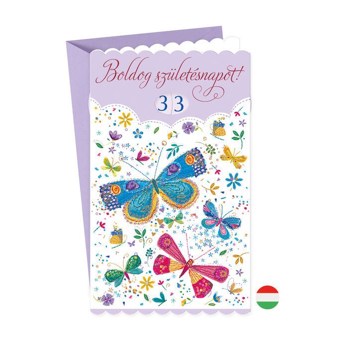 15-6506 Greeting card  HU