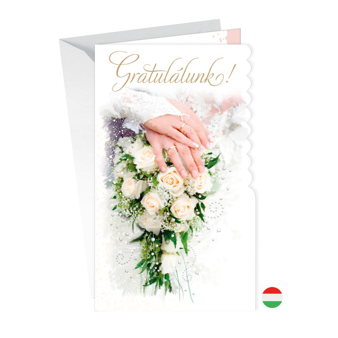 13-6129 Wedding greeting card HU