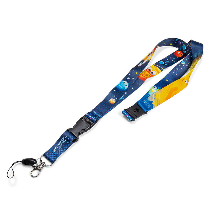 1812-0428 Šnúrka na krk Cosmic adventure