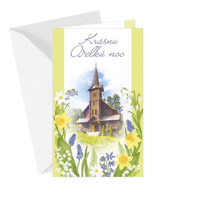 12-692 Easter greeting card SK