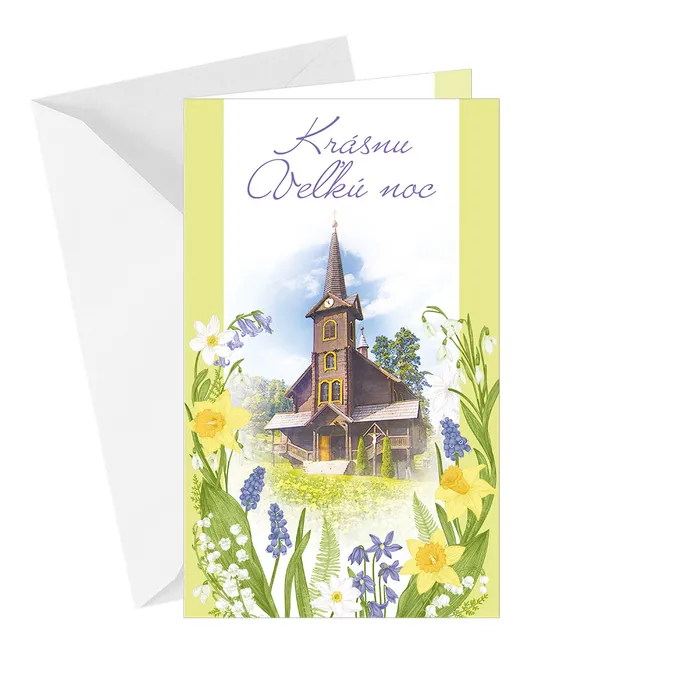 12-692 Easter greeting card SK