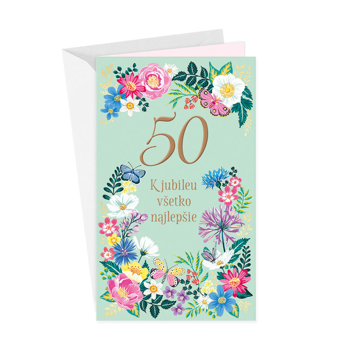 15-6599 Blahoprajná karta gratulačná SK/50