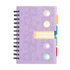 1553-0006 Spiral notepad B6 with dividers