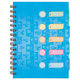 1552-0008 Spiral notepad A4 with dividers