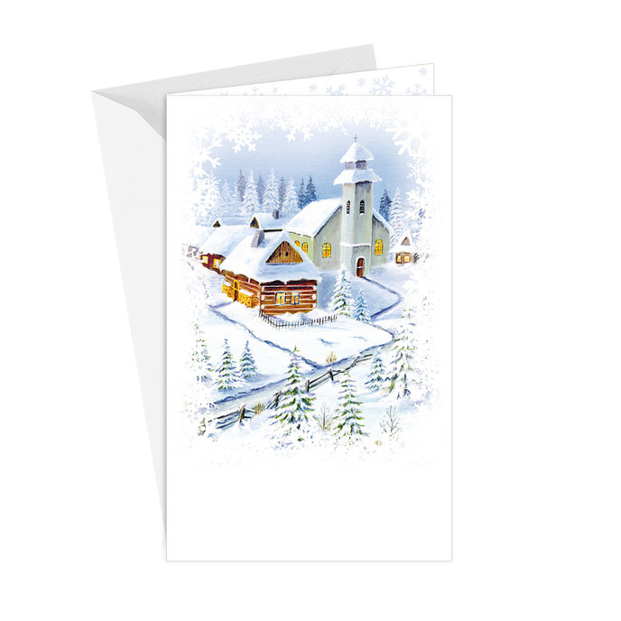 11-6480 Christmas greeting card BT