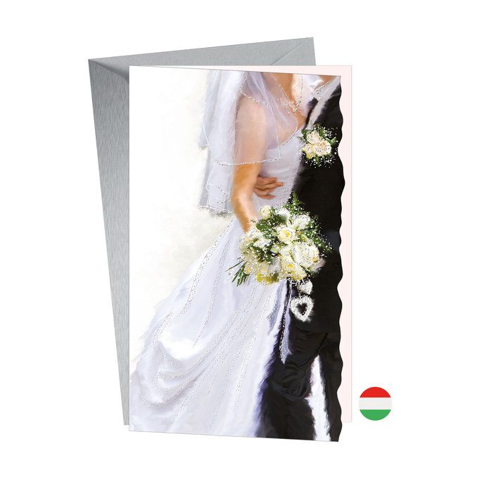 13-6102 Wedding greeting card HU