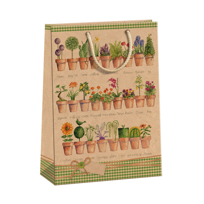 0784-0104 Gift bags NATUR