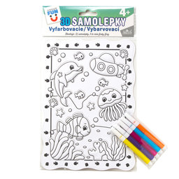 1939-0003 Creative set - 3D coloring stickers