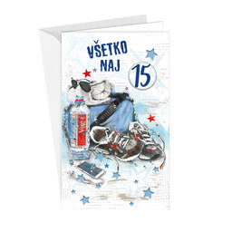 17-6058 Greeting card for children SK