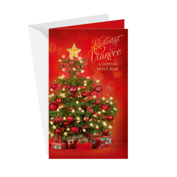 11-6544 Christmas greeting card SK