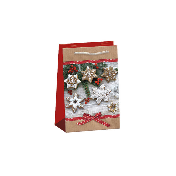 0809-0142 Darčeková taška vianočná MDT2 mini